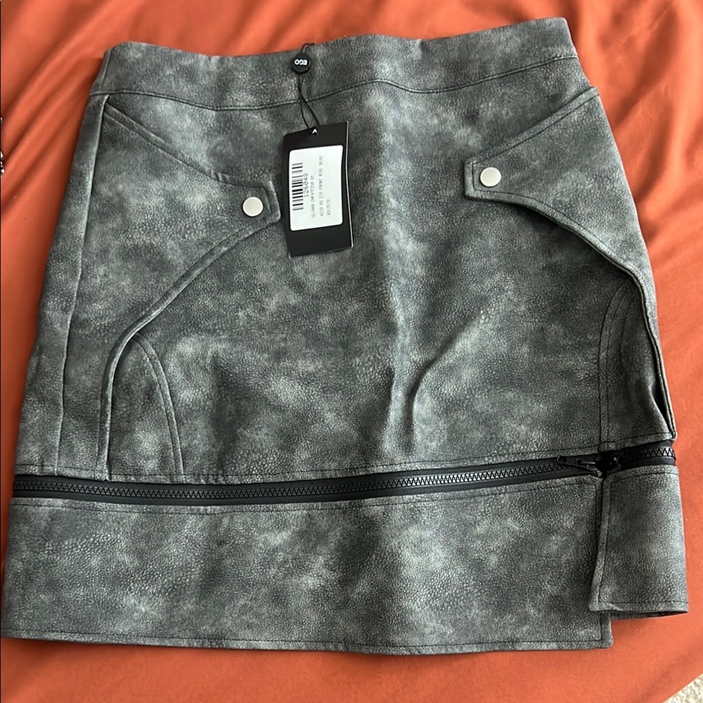 Chic Gray Women's Skirt